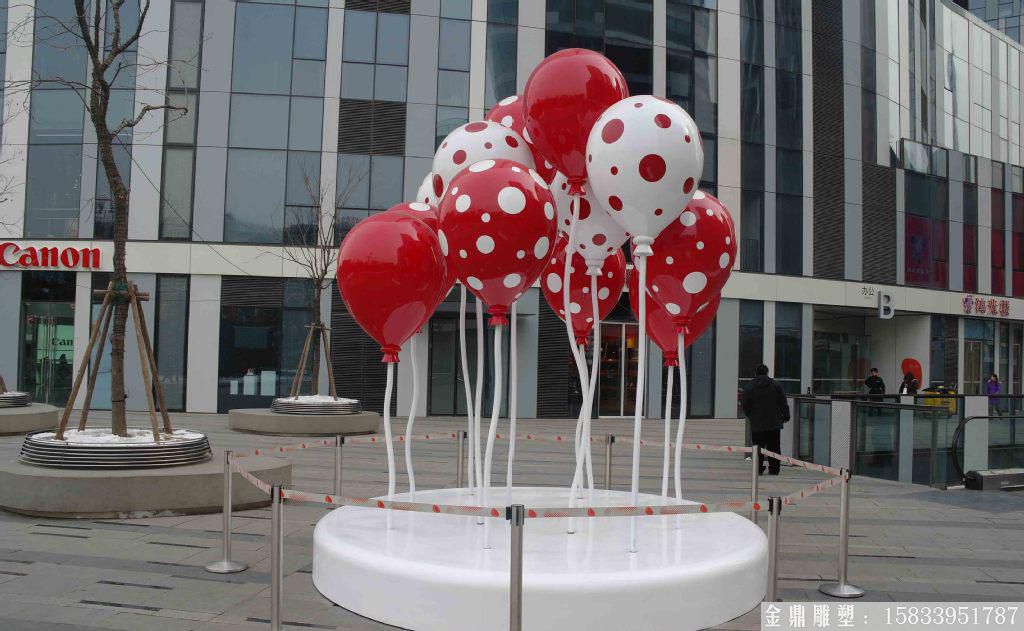 不銹鋼氣球雕塑加工廠家 